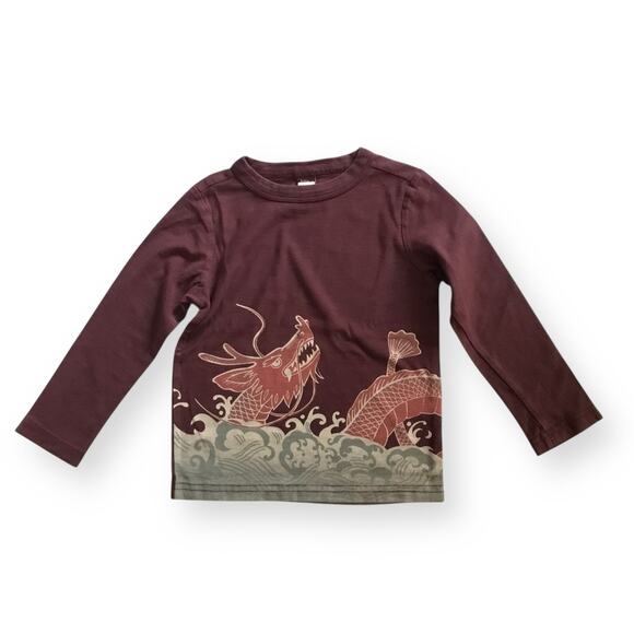Tea Collection The Fish & The Waterfall graphic tee - Picture 1 of 6